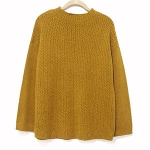 Mustard Yellow Crewneck Sweater - NWOT
